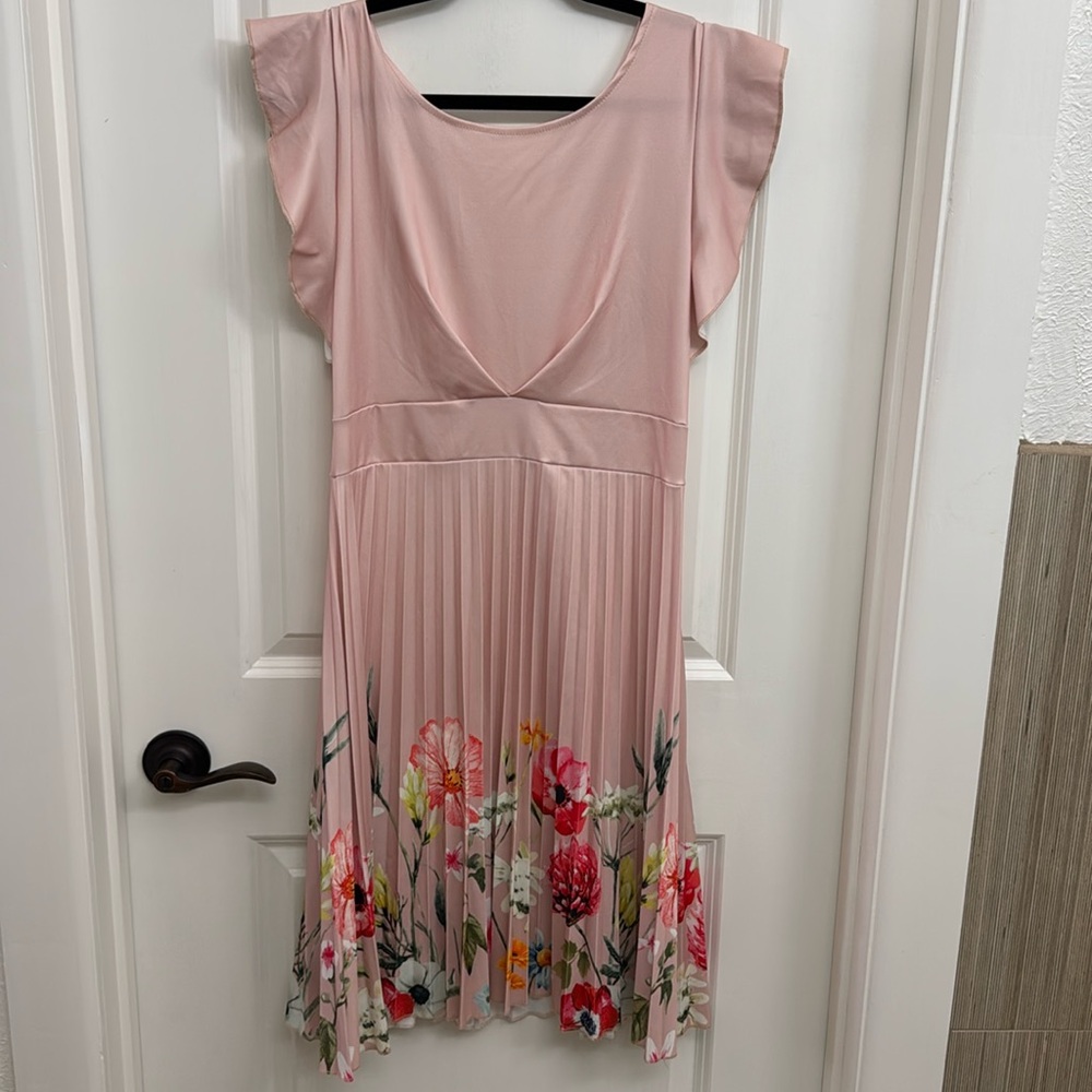 Pleated dress